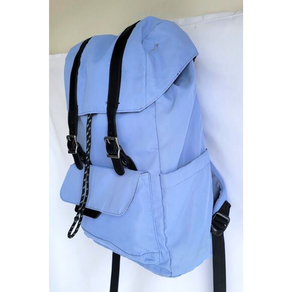 Open Story Bright Light Blue Large Flap Backpack - Picture 2 of 10